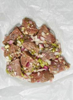 Fresh Beef Cubes Boneless - 250 grams